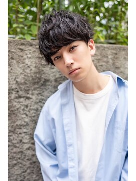 ケアリー 武蔵小杉(Carelly) メンズアップバング×束感マッシュ