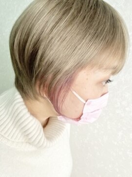 ウィン 川口元郷店(win) ショート×イヤリングカラー　　【川口元郷】