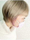 ショート×イヤリングカラー  【川口元郷】