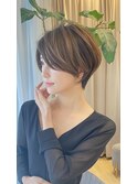 大人女子ショート