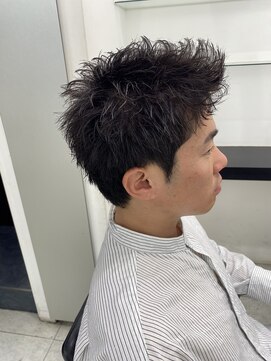 ネクストネオ 静岡(NEXT NEO) NEXT静岡NEO【櫻田】黒髪くせ毛スパイキーショート