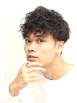 ヘアーアンドグルーミング ヨシザワインク(HAIR&GROOMING YOSHIZAWA Inc.)&nbsp;30代40代メンズスパイラルパーマワイルドオシャレ感マッシュ