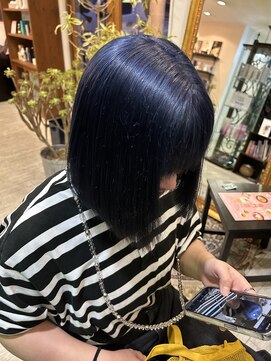 マイ ヘア デザイン 岡崎(MY hair design) 前髪/マチルダボブ/ピンクベージュ/インナーグレージュ/岡崎