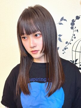 フラワー ナガハマ(Flower Nagahama) 韓国風レイヤー×姫カット