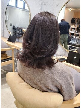 ガーデン オオタカノモリ(garden otakanomori) 大人女子20代30代40代透明感カラー×韓国ヘアくびレイヤーカット