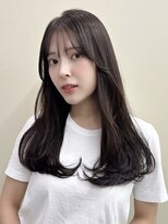 ケーツー エム 京都ラクエ(k-two emu)&nbsp;レイヤーカット*グレージュカラー*透明感地毛風カラー*ロング