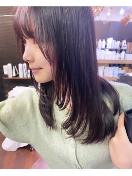 ヘアスタジオハレ(hair studio HALE) 2025秋冬トレンド 20代30代　ラベンダーレイヤー