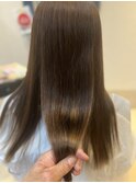 20代30代40代髪質改善カラーショコラアッシュ艶感ロングヘア