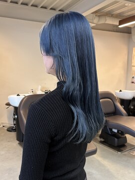 マセナ(Masena) 顔周りカット×コリアンブルー