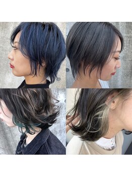 アンルーク ヘア(+1 unluke hair)の写真/高レベルなバッサリショートに指名殺到！小顔に見せる顔周りカットでcelebrityな大人のショートStyleに◇