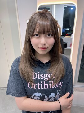 エイム(AiM) レイヤーカット/ハイレイヤー/ブルーブラック/透明感カラー