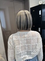 クエ(QUE) デザインカラー/アンブレラカラー/大人ボブ/横浜ボブ