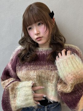 ジーナエス 札幌(Zina S) グレージュ×ロング