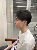 韓国マッシュ/センターパート/トランクスヘア/スペインカール