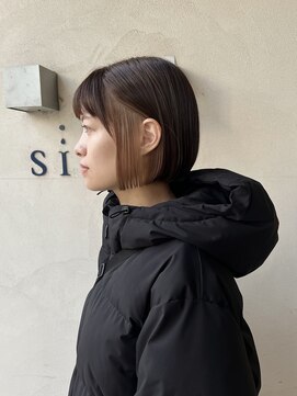 シズク(sizuk) ♪ボブ × インナーカラー♪