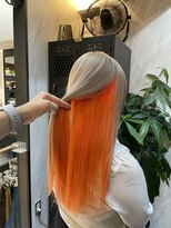 ヴァイス 渋谷店(VAICE)&nbsp;ホワイトベージュ/インナーオレンジ