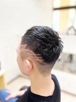 デザイニングヘアードゥ(designing hair Deux)&nbsp;メンズベリーショートバリアート(ラインアート)