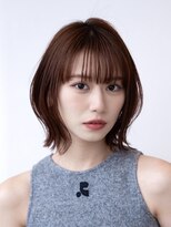 ドットハリス(.Hallis) レイヤーボブ/レイヤーカット/くびれレイヤー/韓国風ヘア