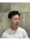 爽やかショートパーマ