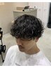 【全員】メンズカット＋波巻きパーマ　￥12980
