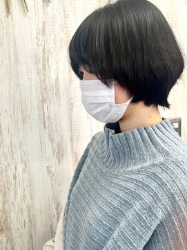ナチュラ(Natur) 垢抜けウルフ◎襟足をミニマムに。コンパクトなショートレイヤー