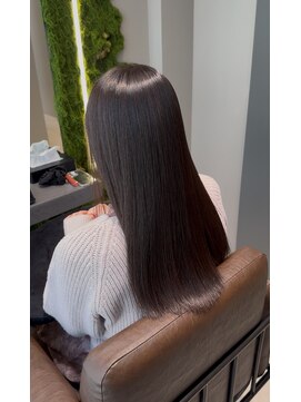 【☆エイジングケア縮毛矯正コースー5才】髪質改善縮毛矯正