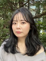 ピリオド 赤坂(Period.)&nbsp;ミディアムヘアー地毛風カラー髪質改善　赤坂見附