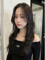 ブロウ ネックス ザ サロン 表参道(VLOW nex the salon) くびれヘア/ショコラブラウン/髪質改善トリートメント