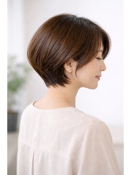 バカンス 八丁堀(BACANCES) 【BACANCES】横顔がきれいに見える大人ショート