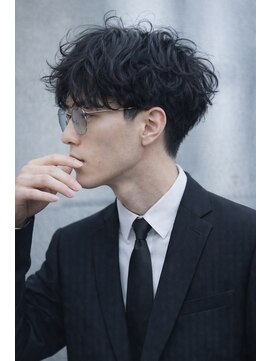 ベル 銀座5丁目店(Belle) 《スーツ仕事でもカッコいい》/シャドウパーマ/マッシュ/メンズ