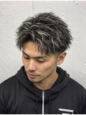 大人ツイスパ　ホワイトメッシュ