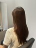 (新規)髪質改善 縮毛矯正+カット+カラー(システムトリ付)(白髪もOK)¥30000