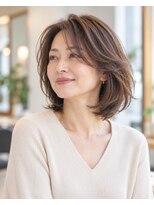 ヘアサロン マゼラン 新宿(Magellan)&nbsp;ふんわり軽いレイヤーボブ