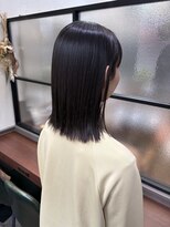 プチメゾントウキョウ(Petit Maison Tokyo) 髪質改善縮毛矯正_切りっぱなしボブ