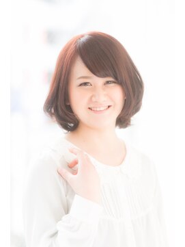 ヘアサロン ピーノ(hair salon Pi no) ピンクでふわっとボブ♪