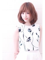 オーロ(ORO)&nbsp;大人かわいい面長を卵形に見せるボブ