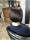 大人ショートボブ