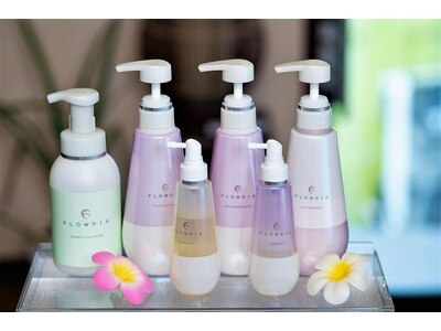 新感覚のFLOWDIAヘアケア商品はヘアとスキャルプの２種あります