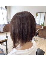 イースタイル 桂店(e-style)&nbsp;ハイライト前下がりショートボブ♪