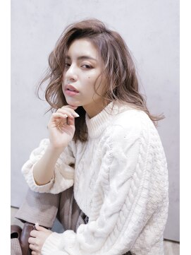 アルマヘア(Alma hair) 【Alma】ヌーディベージュ☆/大人かわいいフリンジウェーブ