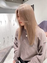 リンドトウキョウ(LINDO TOKYO)&nbsp;YA32_ホワイトベージュ/Wカラー/ハイトーン/ベージュカラー