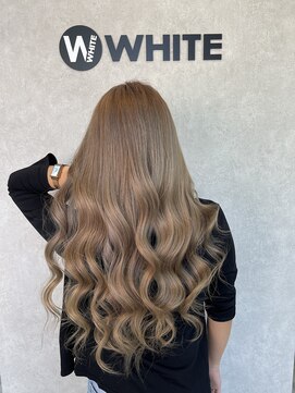 ホワイト(WHITE) [WHITE RYOTA] ミルクティーグレージュ