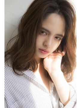 ミエルヘアーエスト 新宿店(mielhair est) かき上げラフスタイル【新宿】