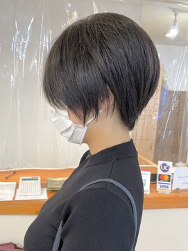 モリオ フロム ロンドン 大宮2号店(morio from London) 【morio大宮2号／米村】ハンサムショート黒髪