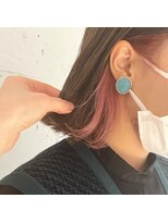 ラミ(L'ami)&nbsp;イヤリングカラー×ピンク