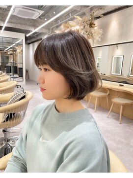 ロンドプロフィール 浦和(Lond profil) 蒲生優 【似合わせカット、韓国風ボブ】