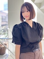 コート 表参道(Cote)&nbsp;☆ヘルシースタイルショコラアッシュ艶髪ふんわりカールボブ