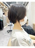 蒲生優 【前髪長め丸みショート】