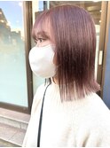 ピンクベージュ  stylist 渡邊雅哉