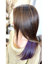 ヘアーメイク カラーバイカラー(hair make Color Color) インナーカラー